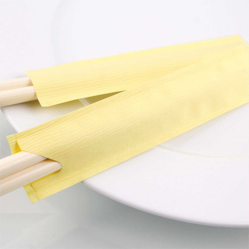 【特訂品】公版壓紋筷套 C8-淡黃
