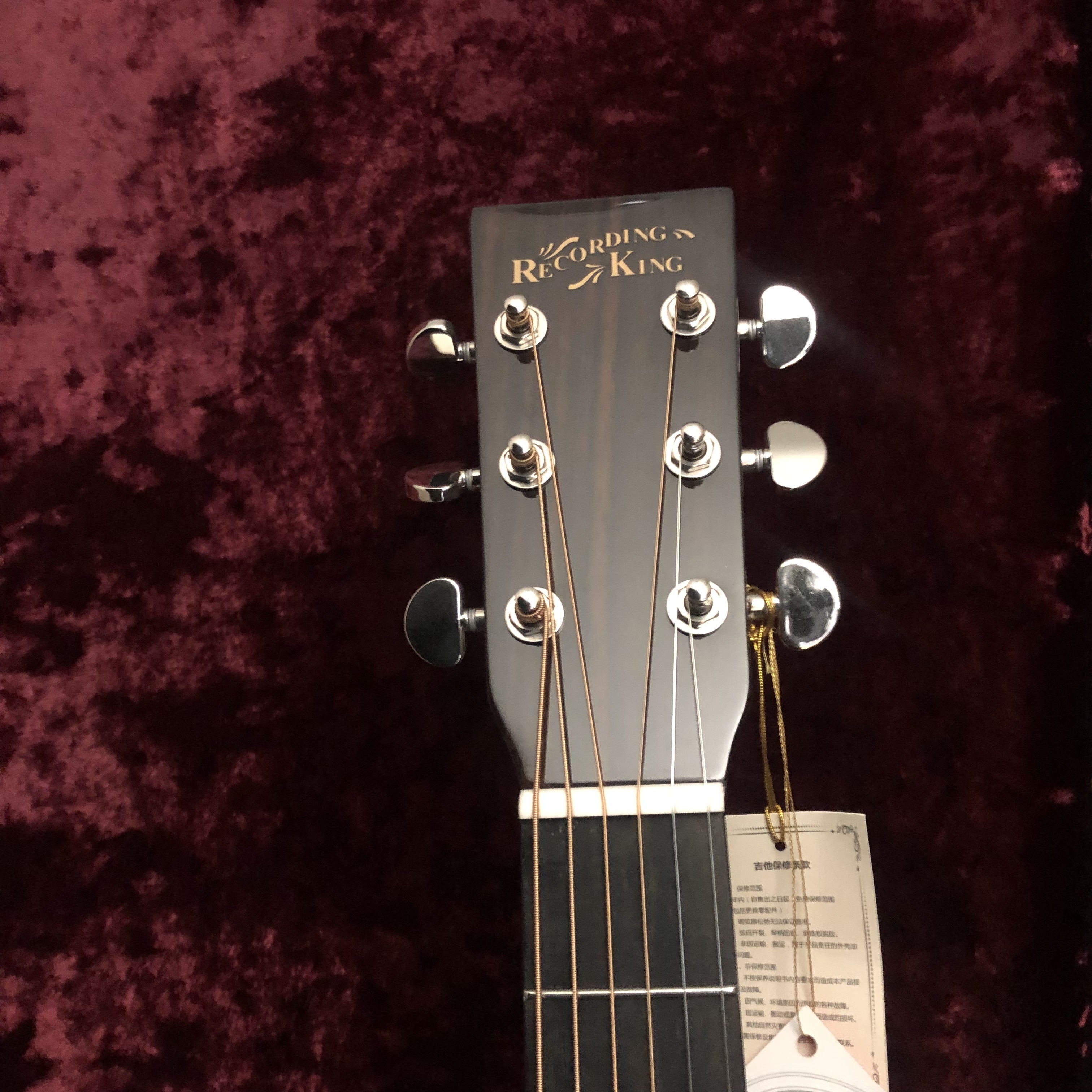 Recording King Recording King Sirius TS 雲杉木 全單板 木吉他 第 3 張圖片｜三峽吉他 / Bass