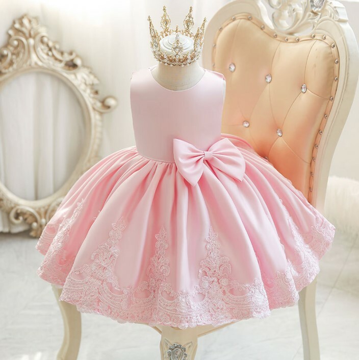 baby bow dress