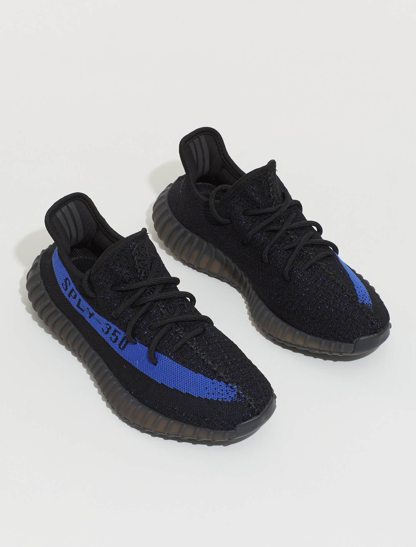 Adidas Yeezy Boost 350 V2 '' Dazzling Blue '' 黑藍男女鞋