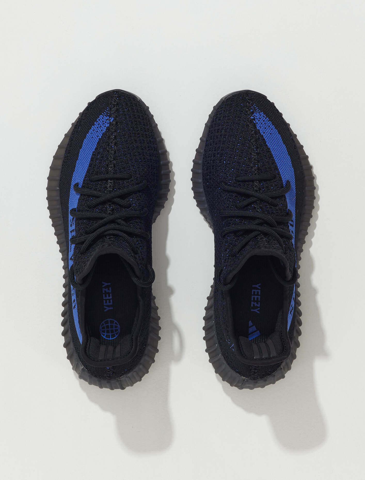 Adidas Yeezy Boost 350 V2 '' Dazzling Blue '' 黑藍男女鞋