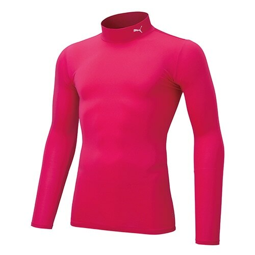 PUMA 高領長袖打底衫 (覆盆子 )