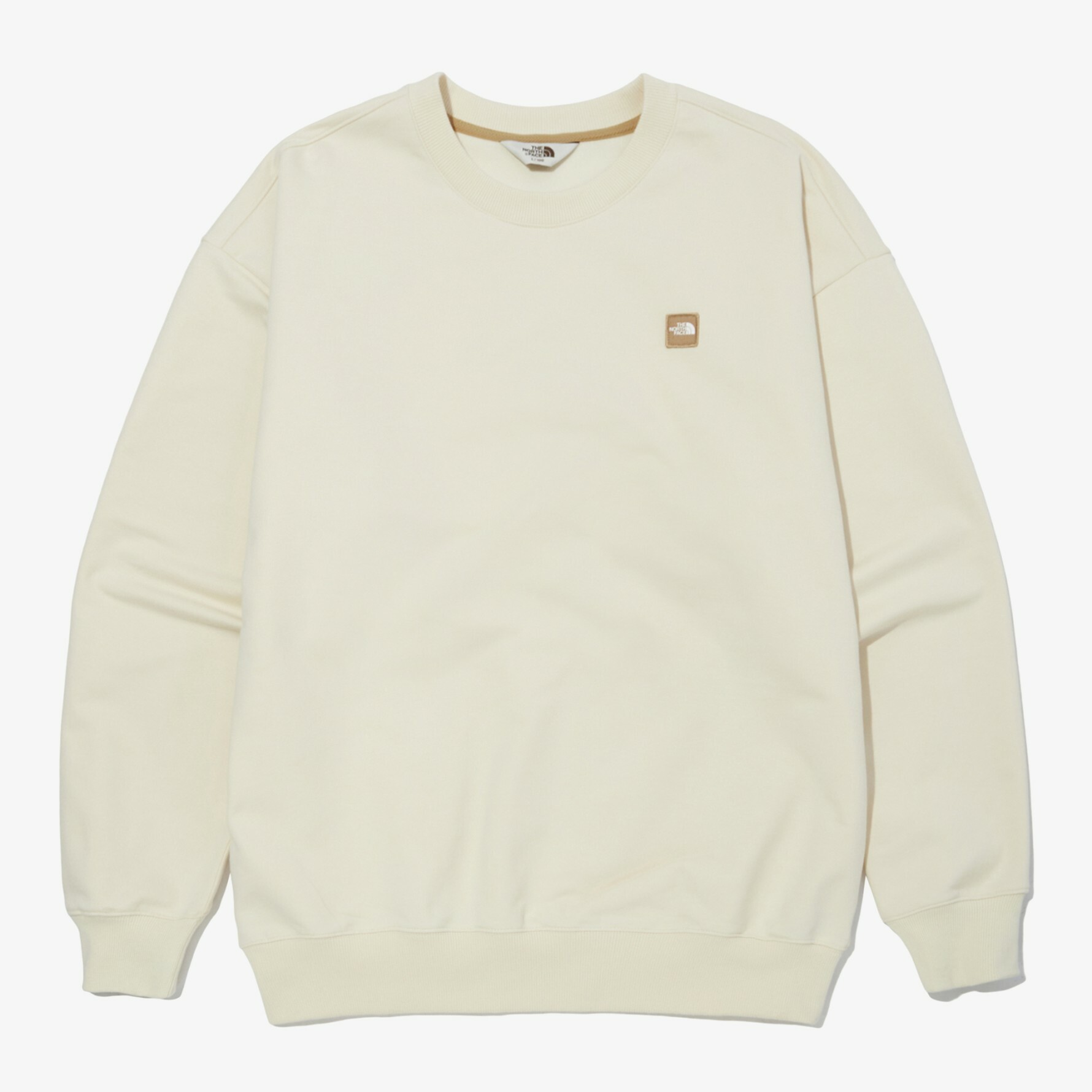 THE NORTH FACE COMFY SWEATSHIRTS 長袖 衛衣 奶茶 大學T NM5MN02