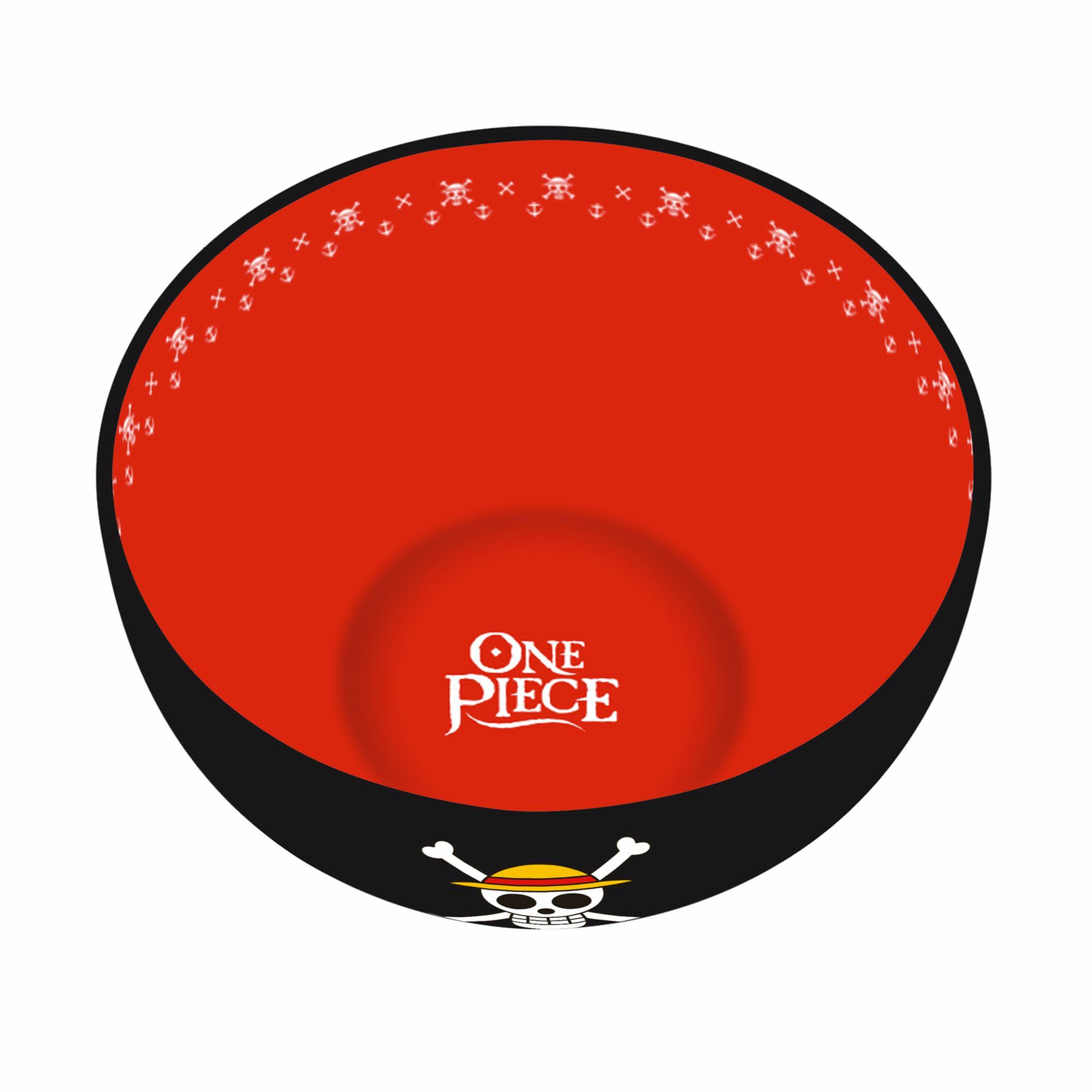 One Piece海賊王草帽海賊團骷髏標誌陶瓷飯碗