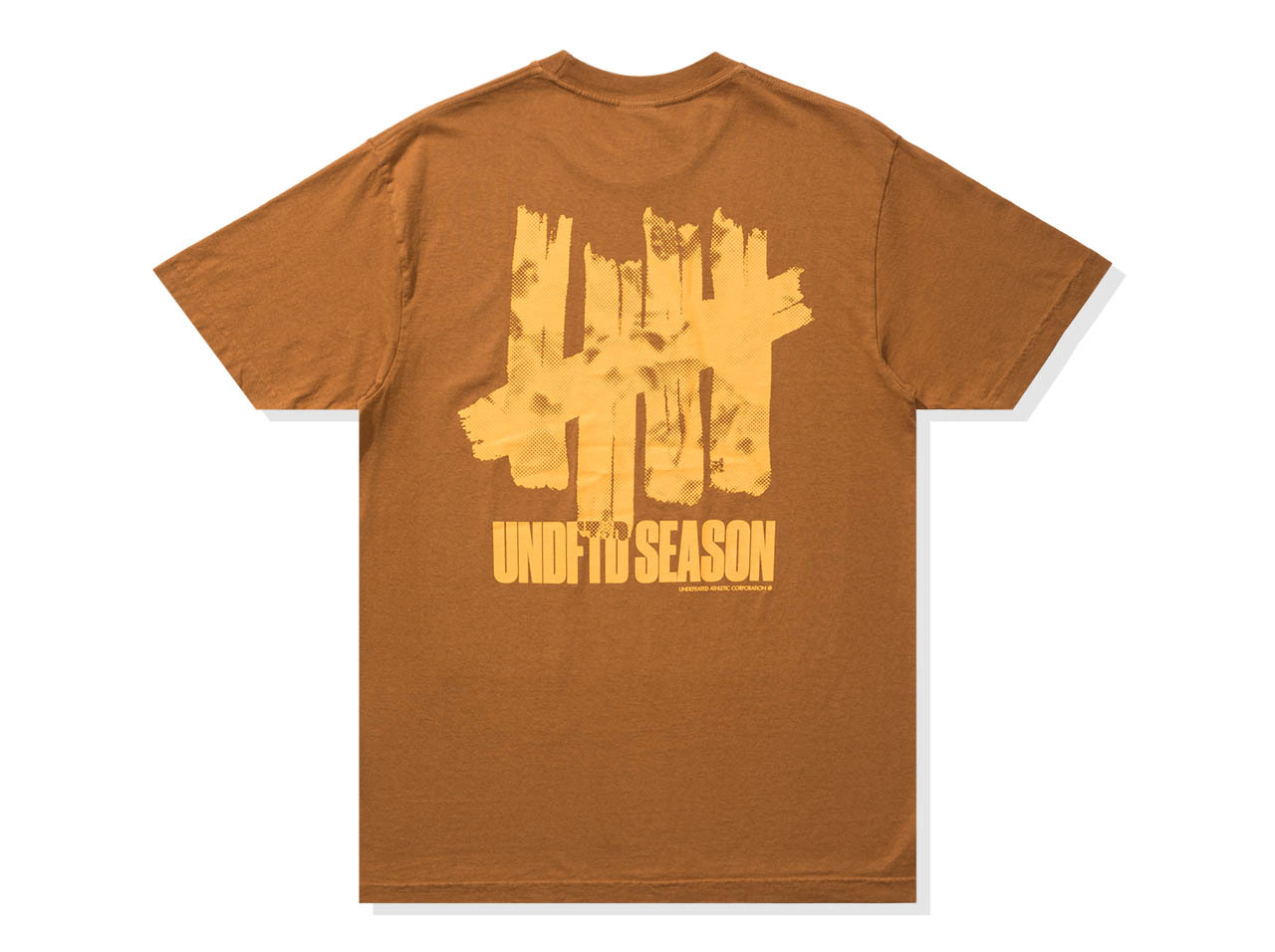 -(E13d05)-UNDEFEATED S/S UNDFTD SEASON TEE 短T 棕色-UND-TE-0282UNDH-BWX
