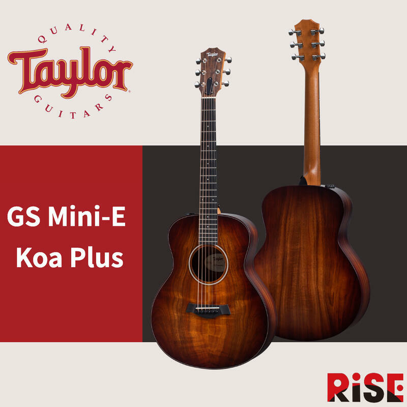 Taylor GS Mini E Koa Plus 電民謠木吉他