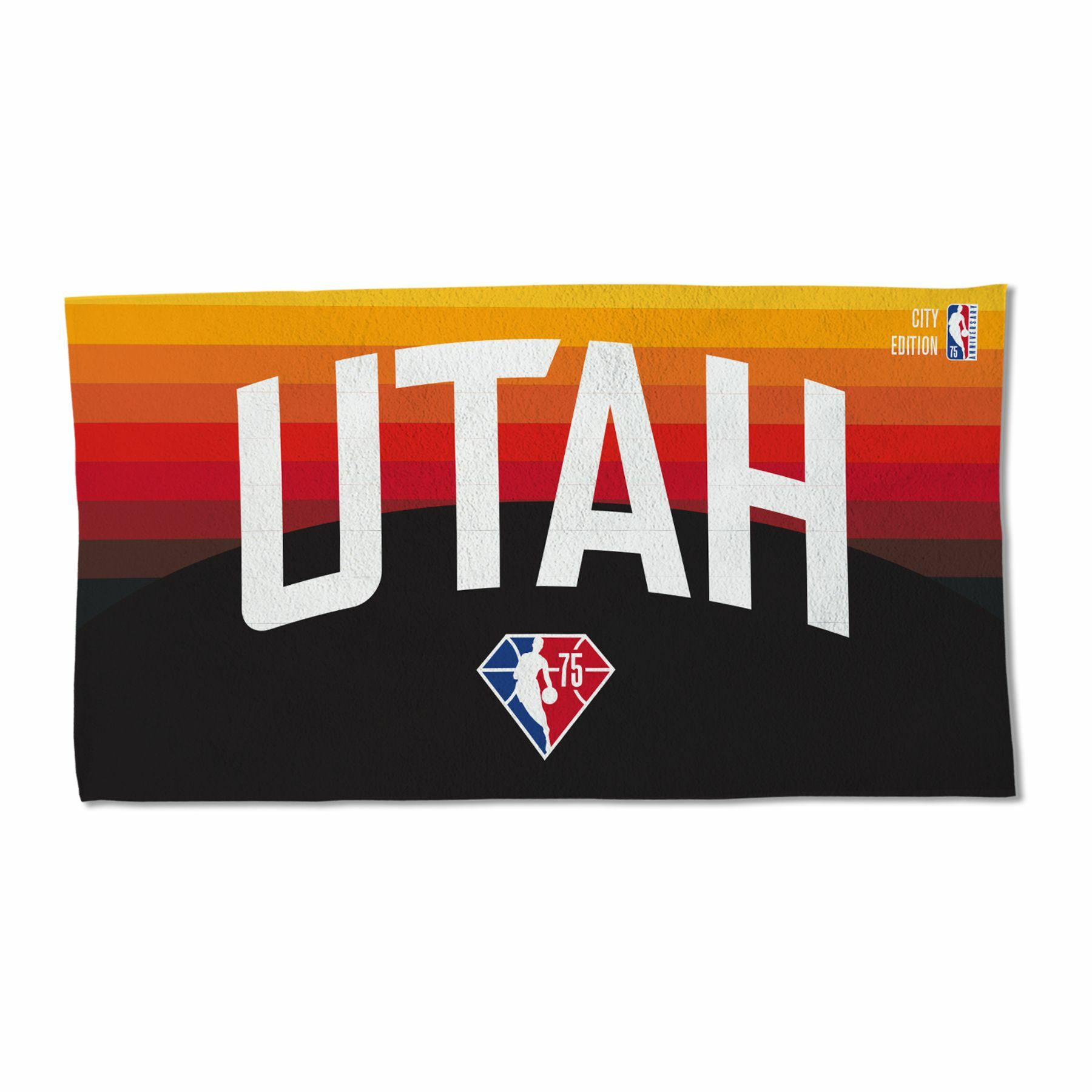 WinCraft 猶他爵士隊 2022 城市版 22" X 42" 場邊毛巾
