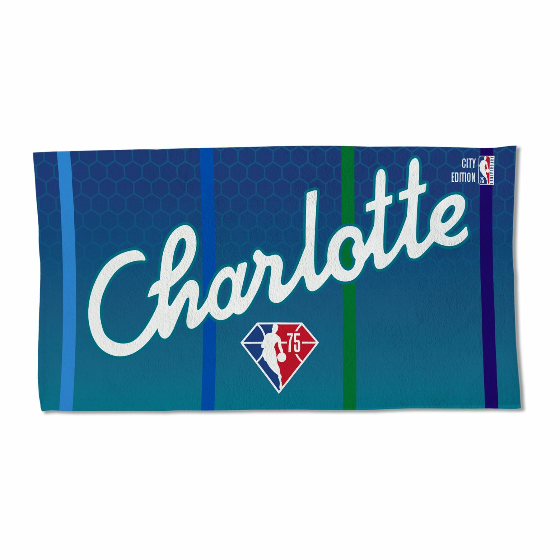 WinCraft 夏洛特黃蜂隊 2022 城市版 22" X 42" 場邊毛巾