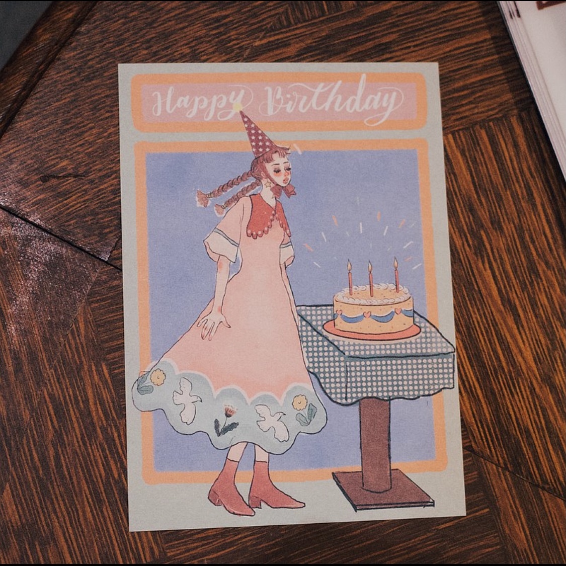 甜蜜的生日快樂 明信片|甜蜜生活