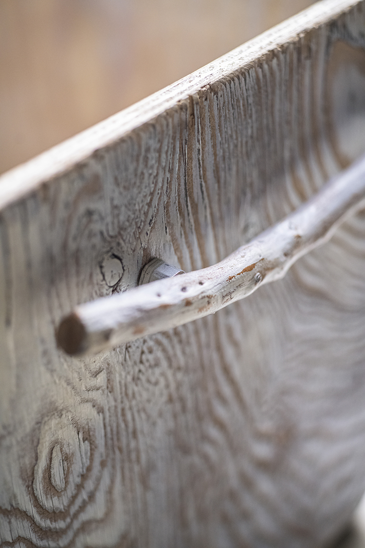 禹物再製所｜刷白收納木箱車