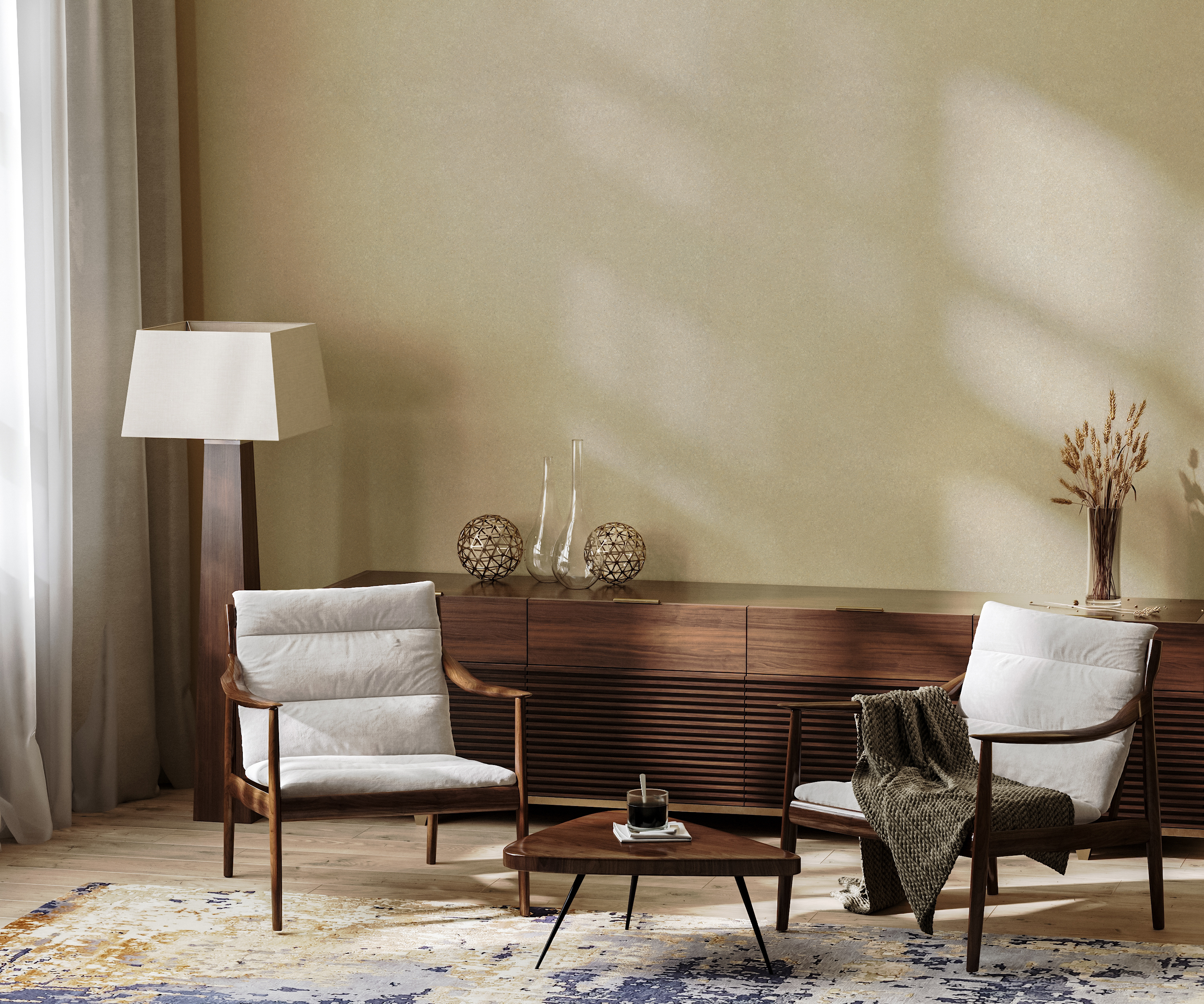 美牆壁布//月影瑪瑙灰(約1.5坪/捲)