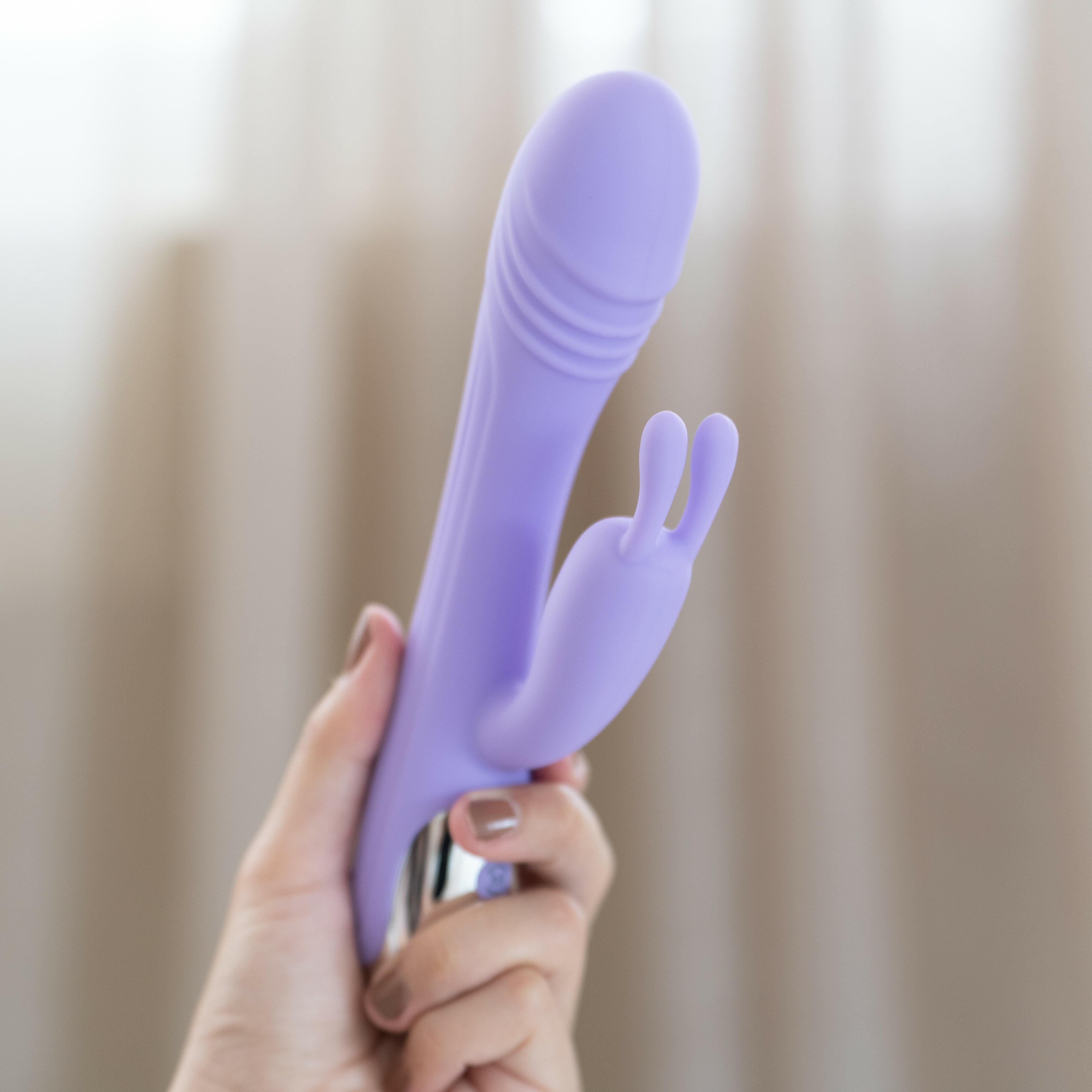 星黛兔7段變頻雙震G點按摩棒