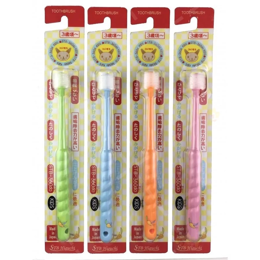 STB 360度幼兒牙刷 3-6歲 (顏色隨機)