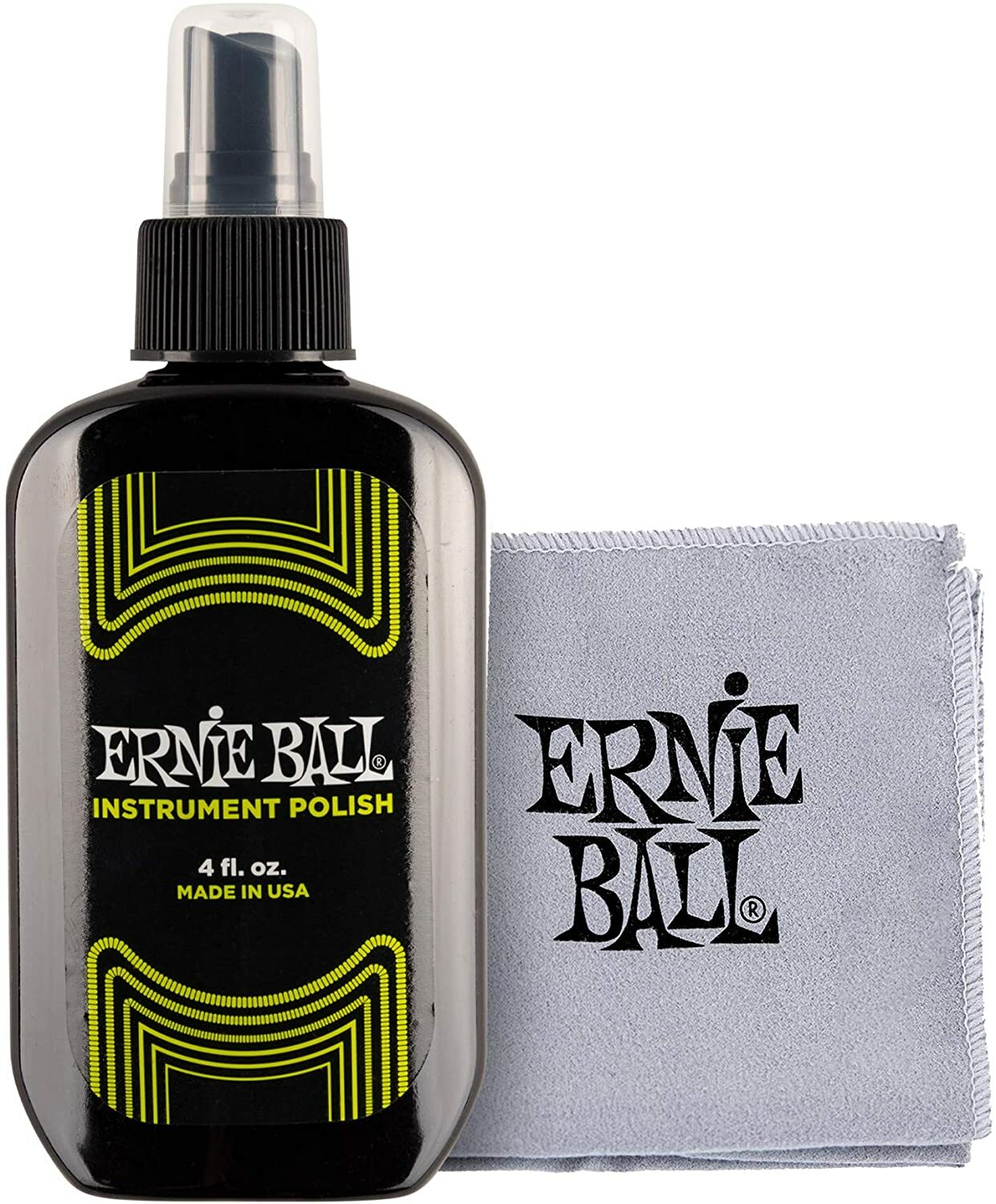 ERNIE BALL polish P04222 樂器保養蠟+琴布 美國製