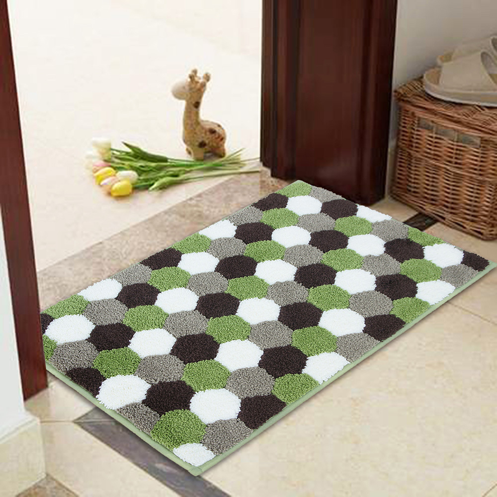 NORDIC針織風格踏墊(45x70cm)_花磚