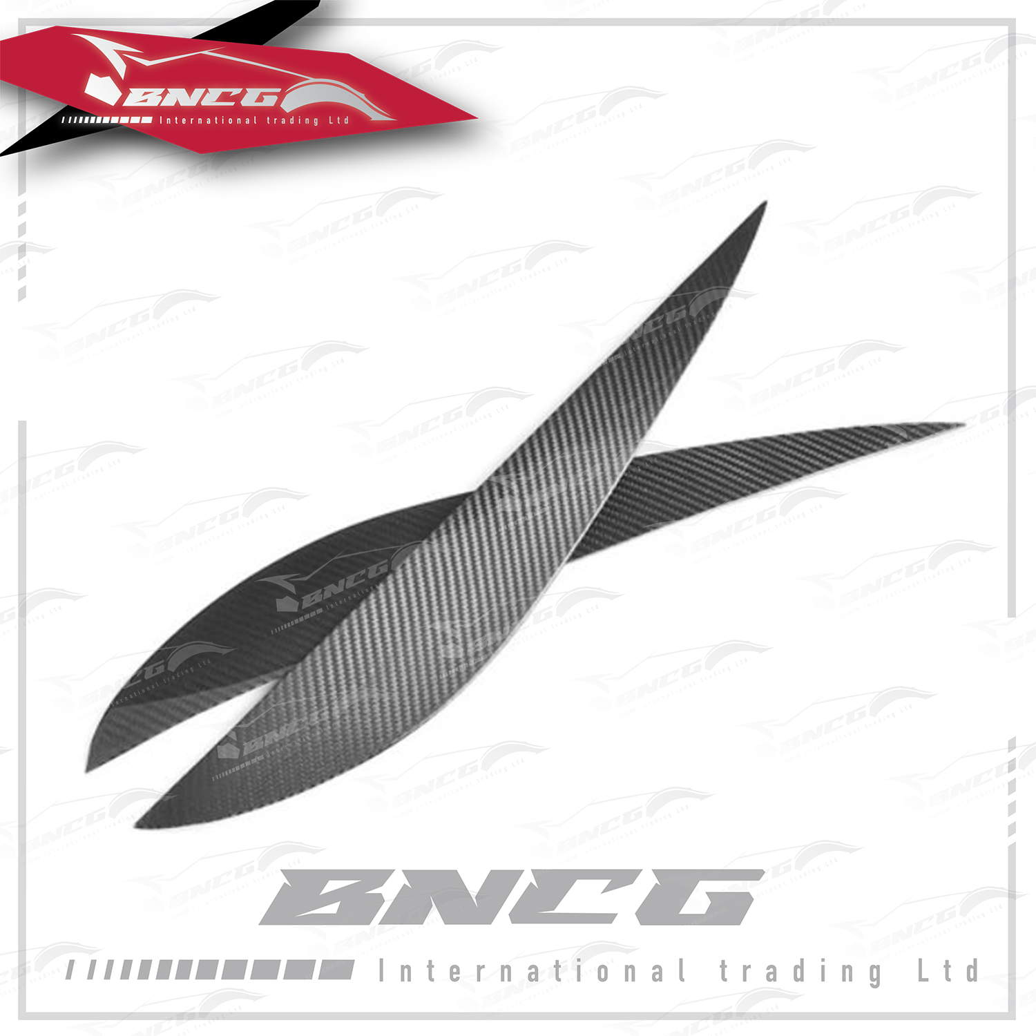 保時捷 Porsche Macan 14-18年式 改裝 卡夢 碳纖維 外觀件 空力套件 車燈 大燈 燈眉