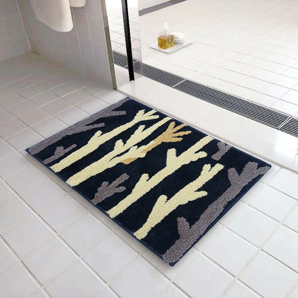 NORDIC針織風格踏墊(45x70cm)_珊瑚