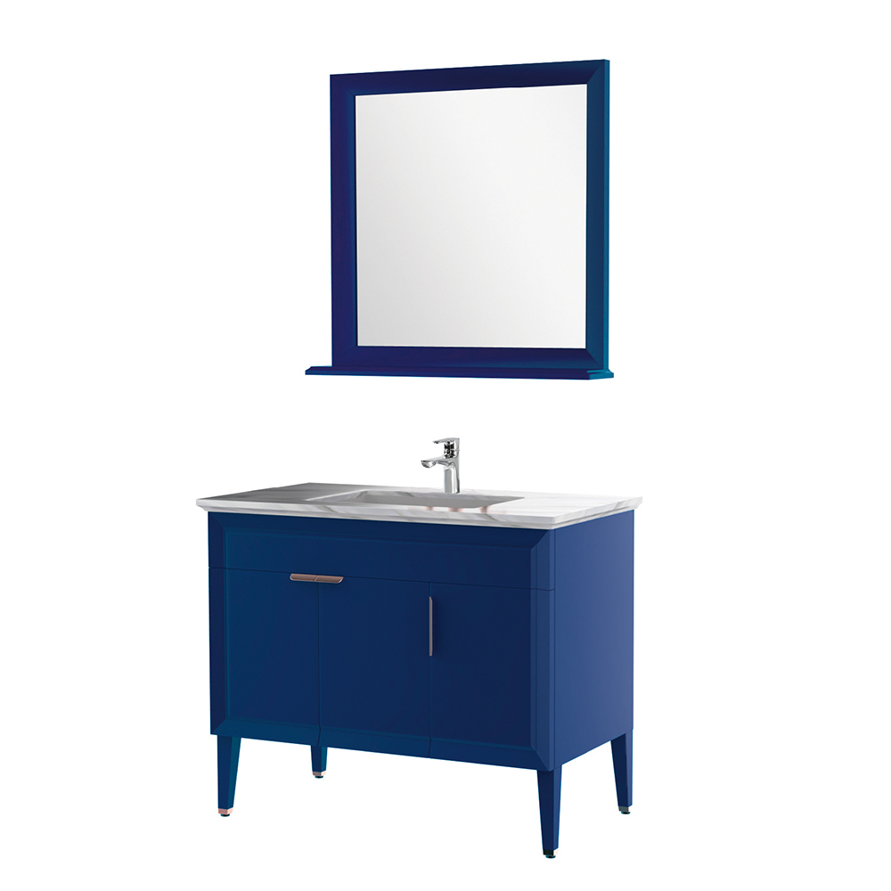 恆潔衛浴 浴櫃推薦型號 HBT-101005N-100 落地式浴櫃 *