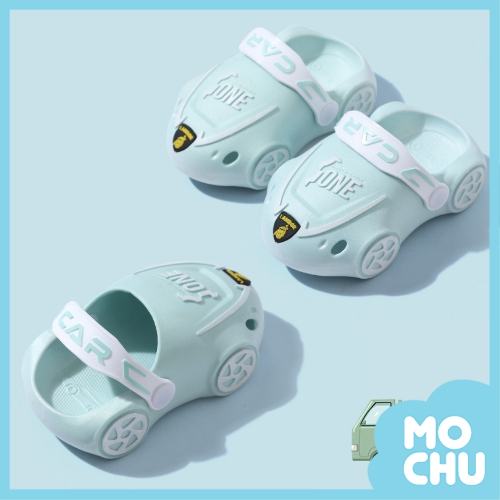 (31-32現貨)繽紛小賽車涼拖鞋