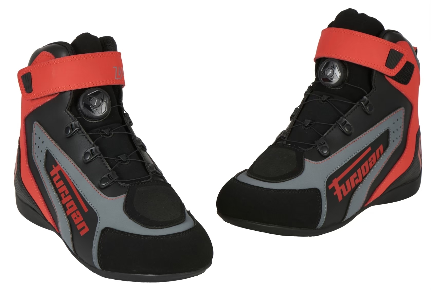 FURYGAN V4 EASY D3O BLACK/RED 黑紅 休閒靴