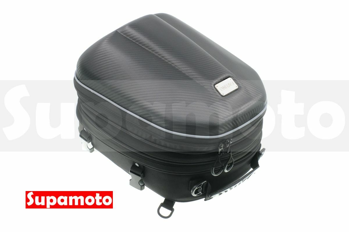 -Supamoto- DP66 硬殼 車尾包 頭盔 駝峰包 碳纖維 卡夢 後座包 尾包 單座 仿賽 防水包 後背包 多功