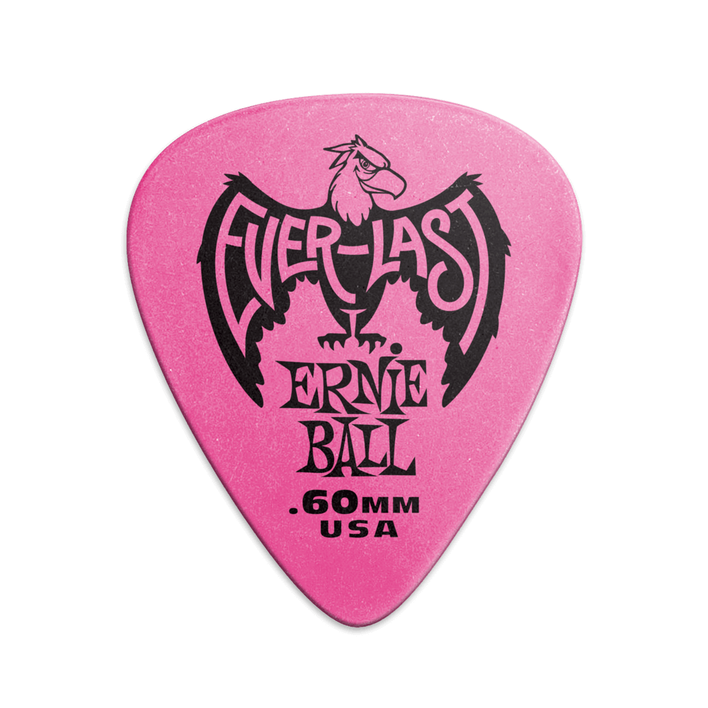 ERNIE BALL EVERLAST PICK  吉他pick 老鷹pick｜.48MM藍色 ERNIE BALL EVERLAST PICK 吉他pick 老鷹pick｜.48MM藍色 / .60MM粉色 / .73MM橘色 / .88MM綠色 / 1.0MM紫色 / 1.14MM紅色 / 1.5MM黃色 / 2.0MM青色 第 3 張圖片｜三峽吉他 / Bass