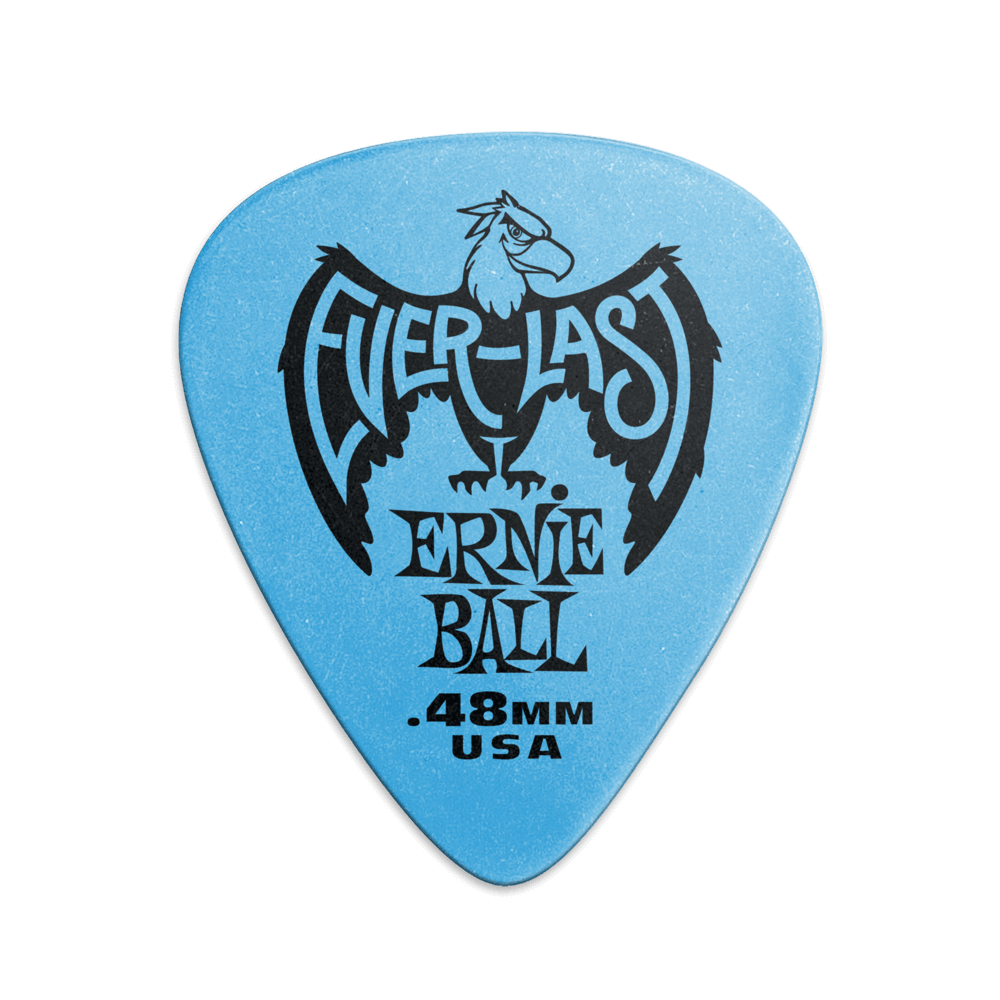 ERNIE BALL EVERLAST PICK  吉他pick 老鷹pick｜.48MM藍色 / .60MM粉色 / .73MM橘色 / .88MM綠色 / 1.0MM紫色 / 1.14MM紅色 / 1.5MM黃色 / 2.0MM青色