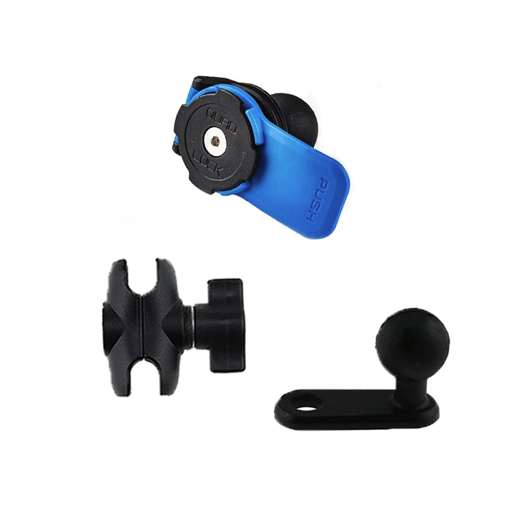 QuadLock＋五匹 機車後照鏡套餐