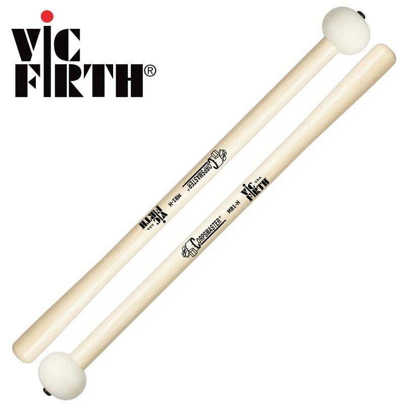 VIC FIRTH VFPX-MB1H 行進大鼓槌 棉頭 (18”-22”)