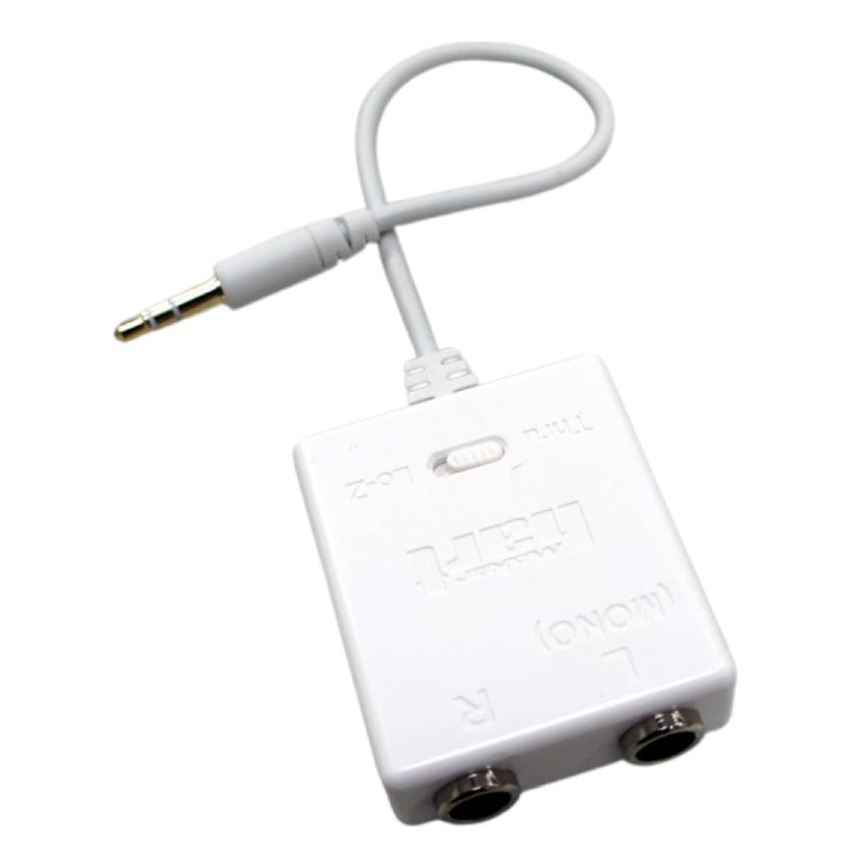 Maker Hart DM2S 6.3IN 3.5OUT 切換阻抗插孔轉接器