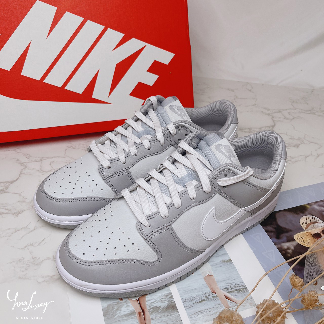 【Luxury】Nike Dunk Low Photon Dust 灰白煙灰2.0 親子款男女款板鞋