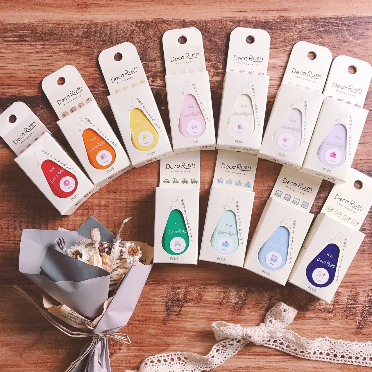 PLUS｜寬版手帳花邊帶