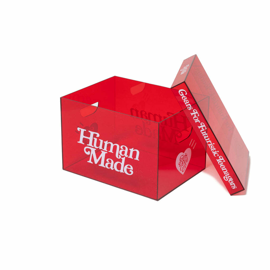 2022SS HUMAN MADE GDC ACRYLIC FILE BOX 壓克力整理箱收納現貨