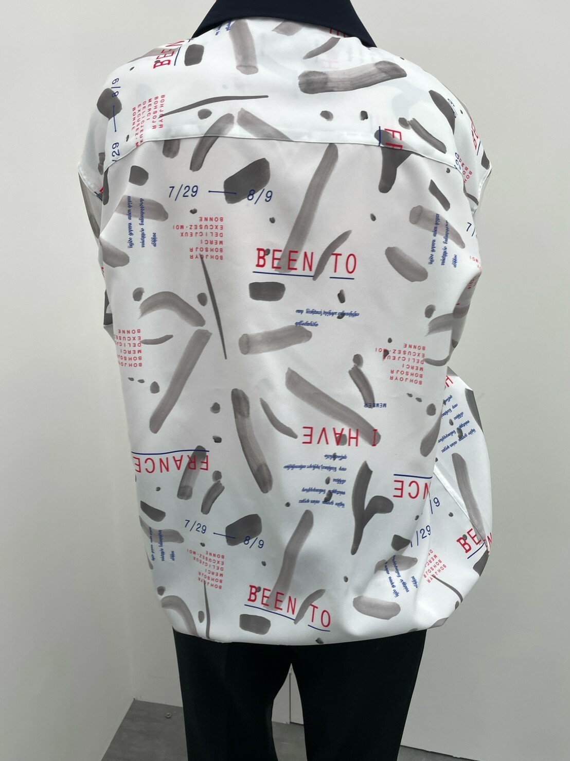 [1atm] France 滿版時髦襯衫