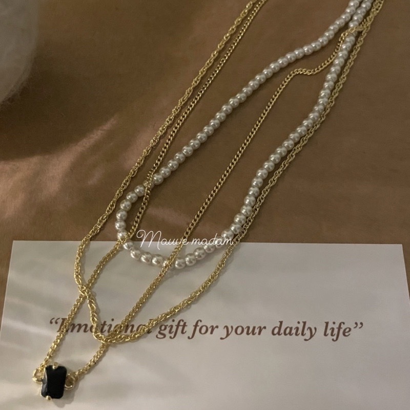 Last night Necklace Set