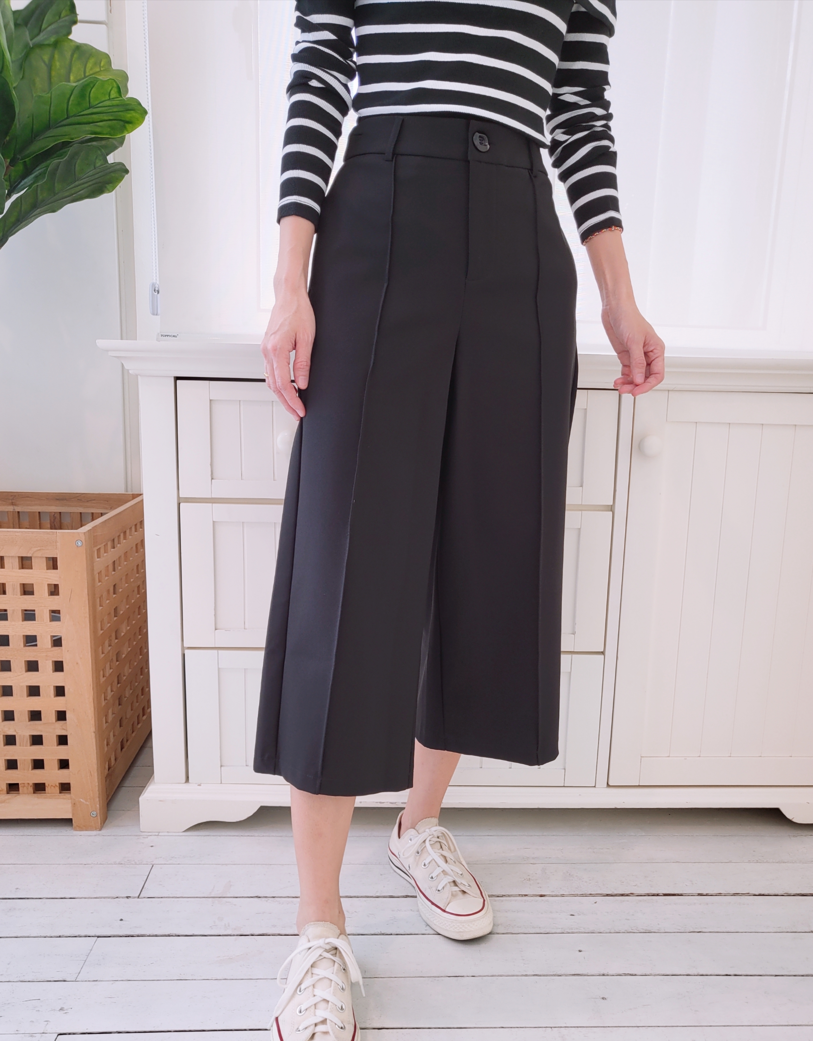 HIGH WAIST 3 QUARTER PANT