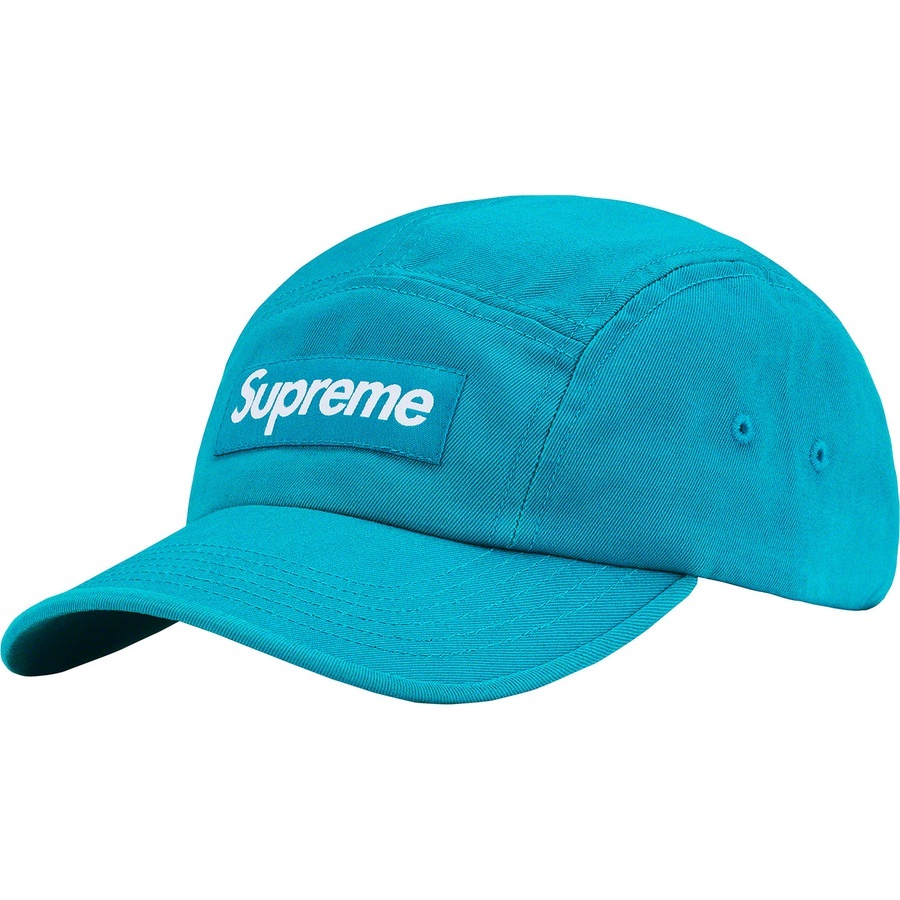 Supreme Washed Chino Twill Camp Cap SS21