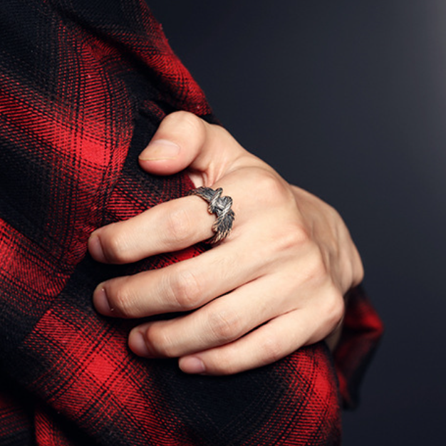 【ACCY015】禁錮麻繩開口設計戒指