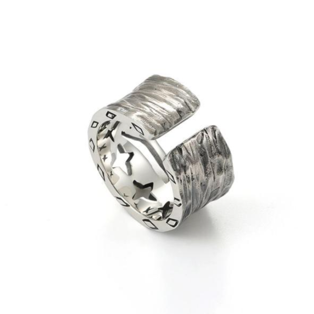 【ACCY019】小丑鬼臉開口設計戒指