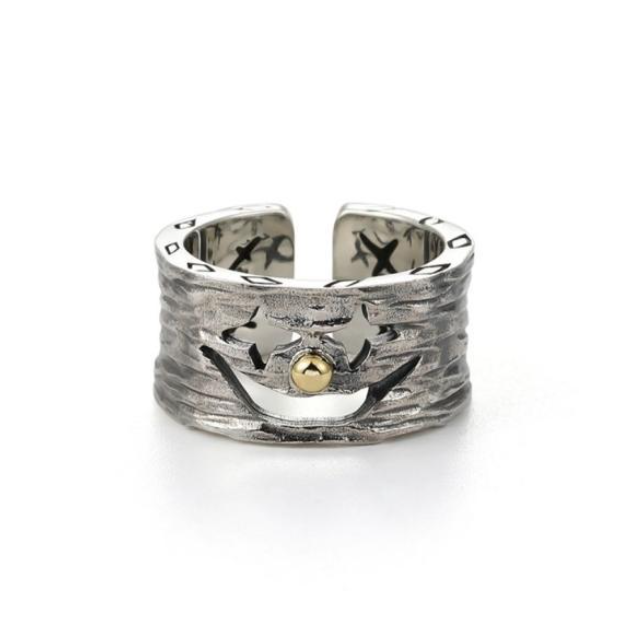 【ACCY019】小丑鬼臉開口設計戒指