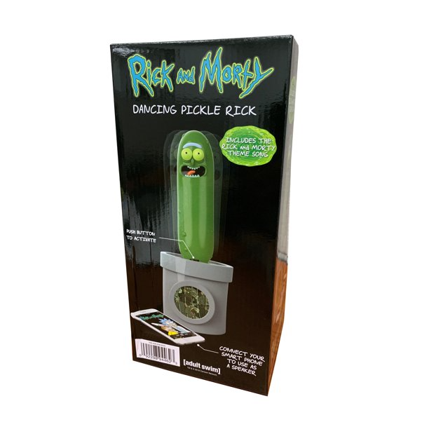 Rick and Morty - Dancing Pickle Rick 震動唱跳酸黃瓜瑞克 26cm / 瑞克和莫蒂
