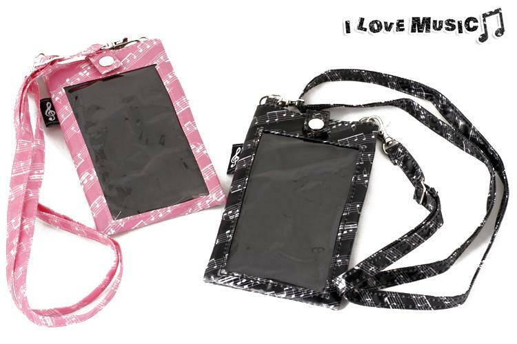 手機袋 台製文具 T059 音符手機袋