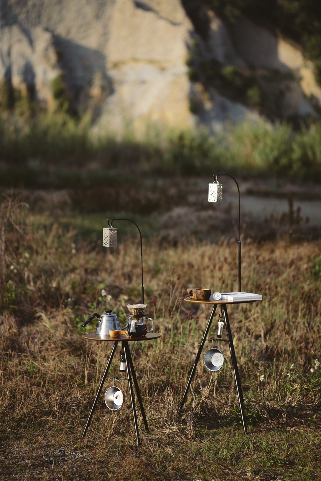 日月鉄工所-藍月圓桌