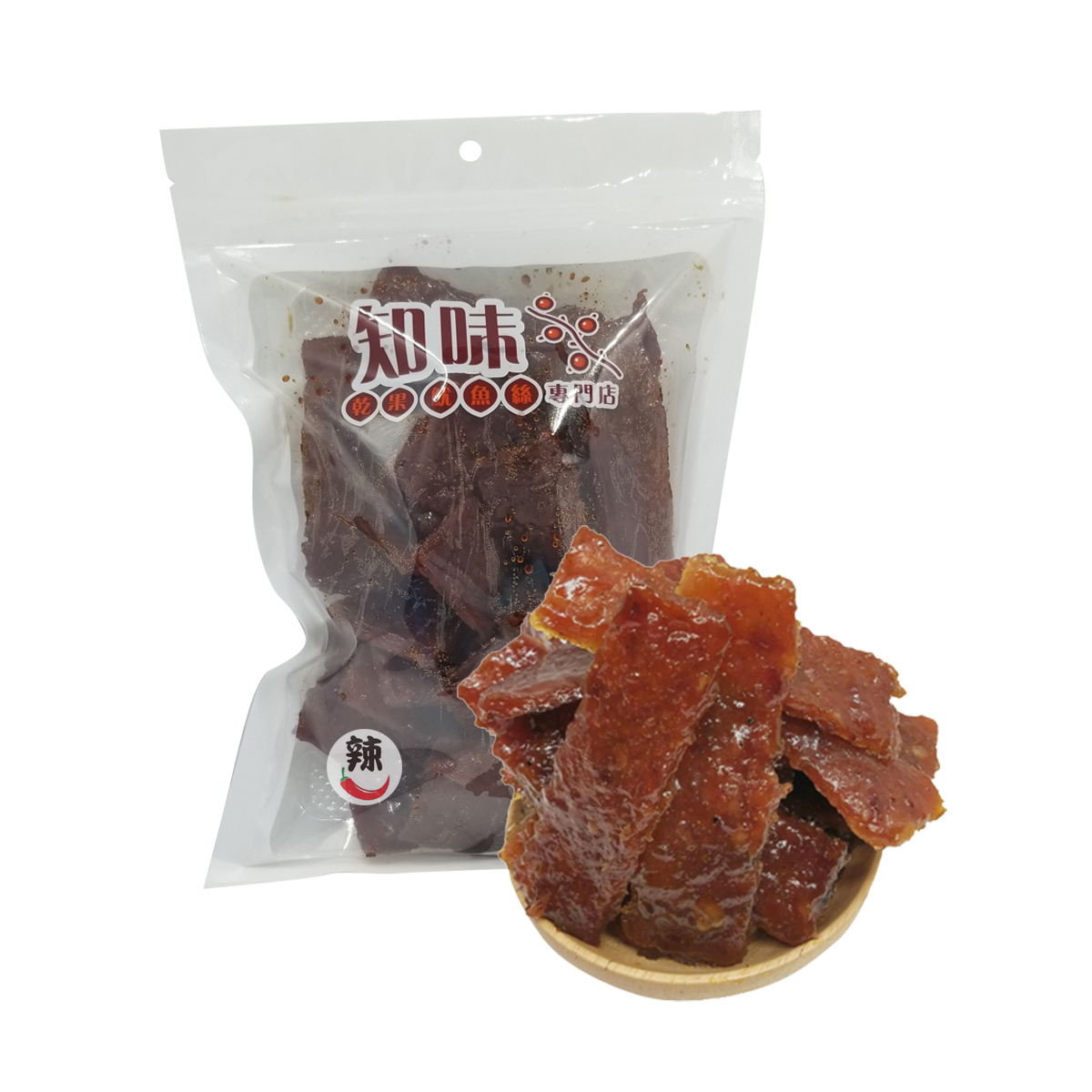 炭燒辣汁豬肉乾 225克