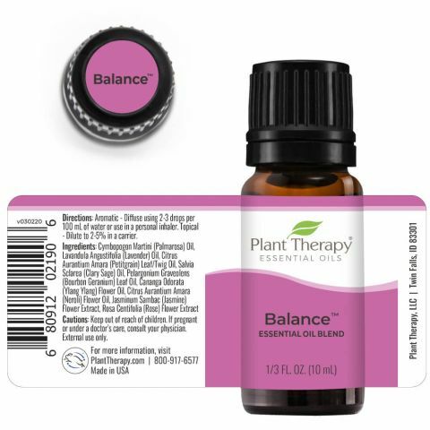 美國 Plant Therapy 平衡 Balance 複方精油 (適合女性使用) - 10ml