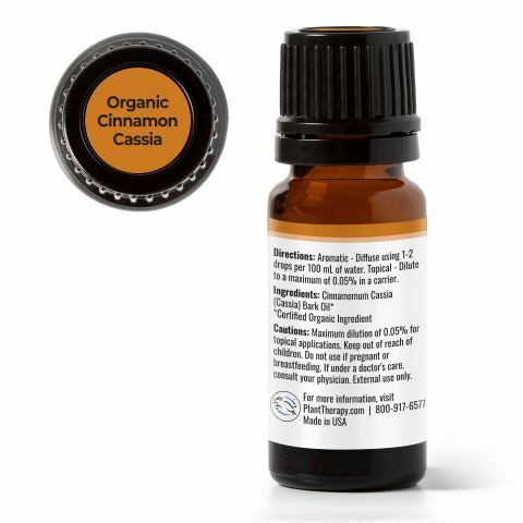 Plant Therapy 有機肉桂 Cinnamon Cassia 精油 - 10ml