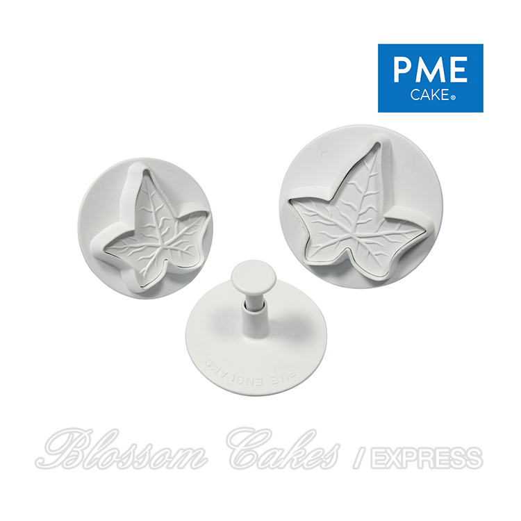 PME Veined Ivy Leaf Plunger Cutters, Extra Large Set of 3