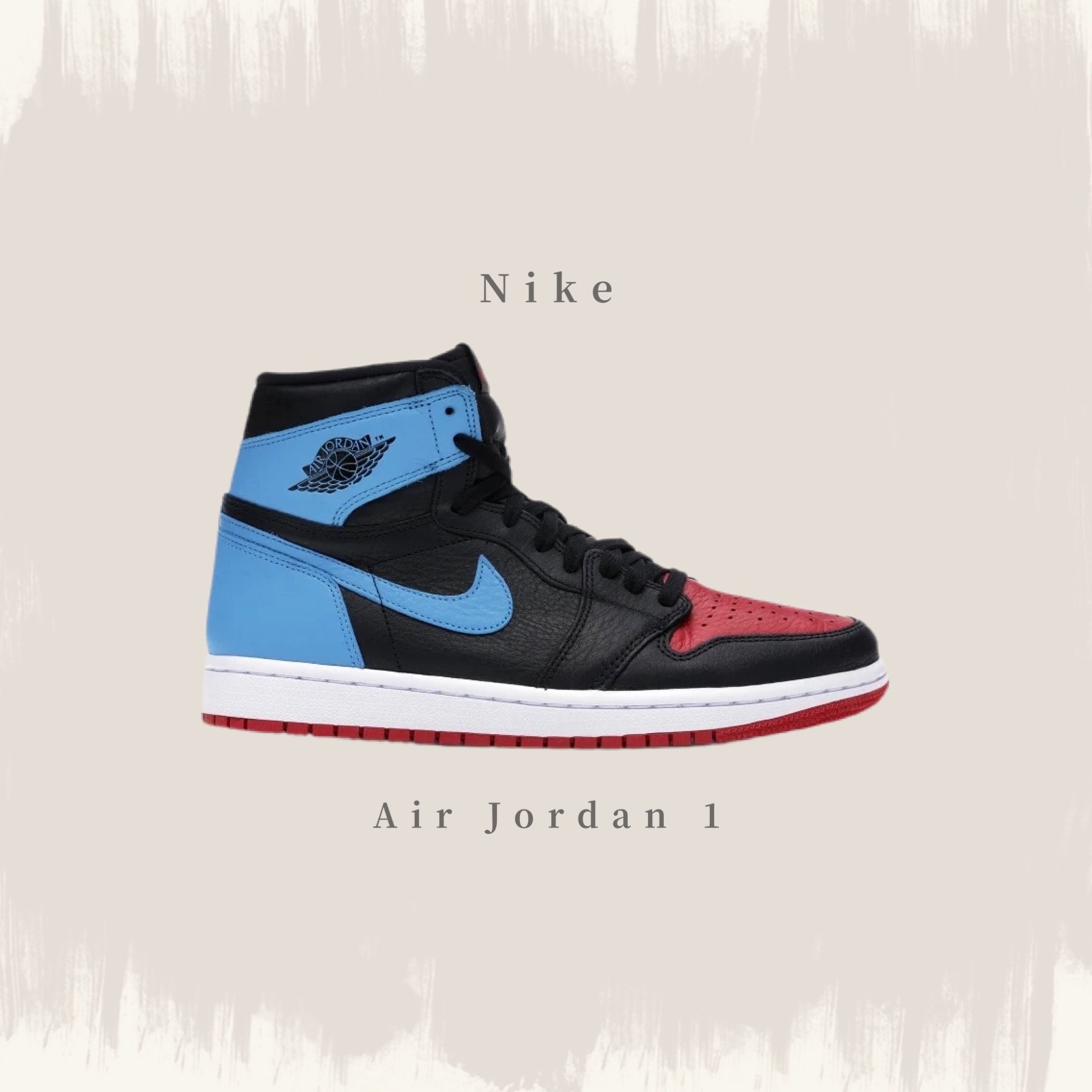 DSY-AIR JORDAN 1 HIGH OG“ UNC TO CHICAGO” 黑紅藍女AJ1 CD046