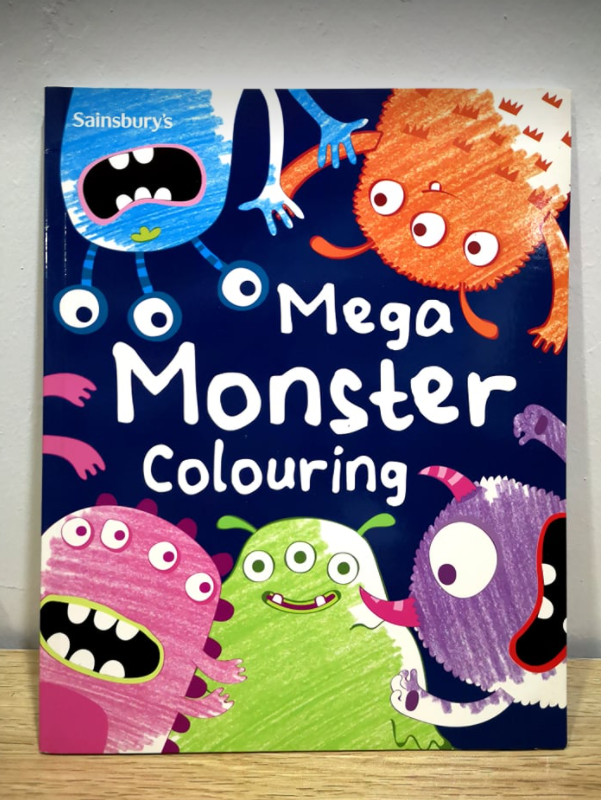Mega Monster Colouring