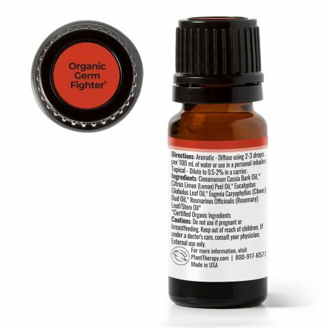 美國 Plant Therapy 細菌殺手(Germ Fighter)有機複方精油 - 10ml